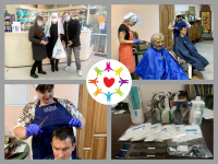 Добровольцы приняли участие в акции сестричества "Подстричь бездомного"