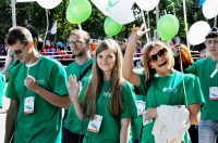 Первокурсники НИУ «БелГУ» участвовали в параде студентов