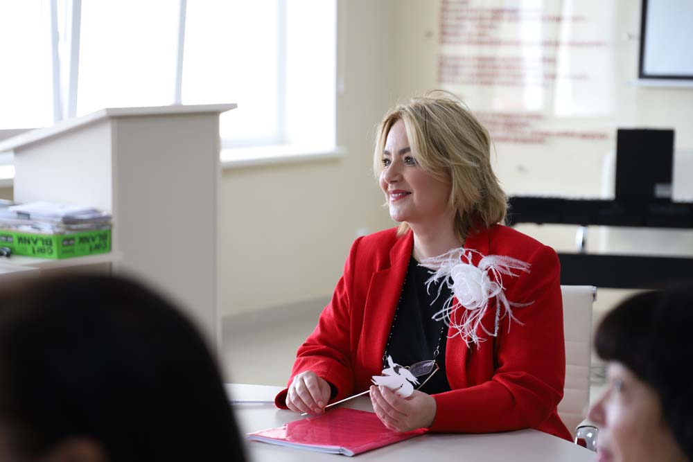 Актриса Ольга Будина выступила в НИУ «БелГУ» с лекцией «Кинематограф как социальный инжиниринг»