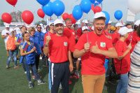 Спортивный подарок ко Дню рождения университета