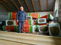 Добровольцы оказали помощь многодетной маме