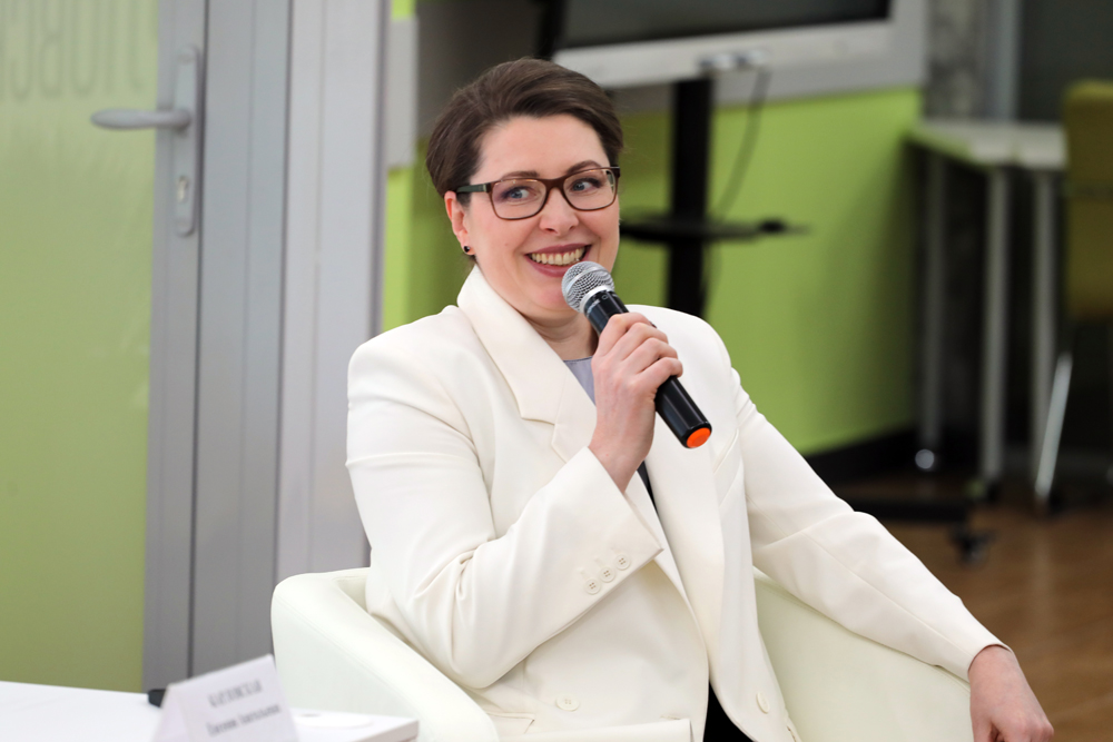 Евгения Карловская рассказала студактиву НИУ «БелГУ» о своём студенчестве