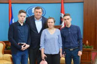 Студенты-политологи встретились с первыми лицами Республики Сербской