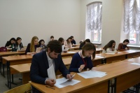 Венок Пушкину – от студентов НИУ «БелГУ»