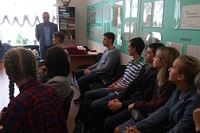 Первокурсники СТФ встретились с председателем участковой избирательной комиссии №133