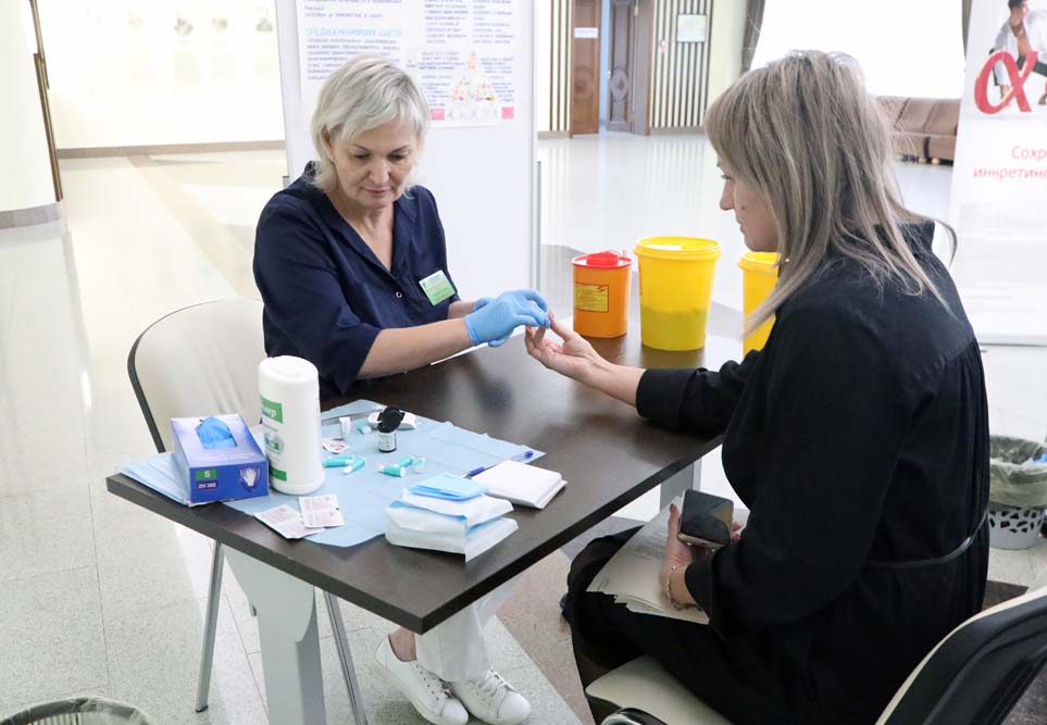 НИУ «БелГУ» присоединился к Неделе борьбы с сахарным диабетом