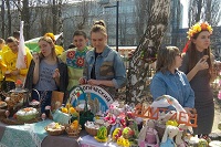 Социально-теологический факультет на областной студенческой Пасхе